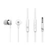 TECHLY Auricolari Stereo In-Ear con Microfono Bianchi