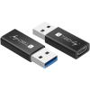 TECHLY Adattatore Convertitore USB 3.0 USB A Maschio a USB-C&trade; Femmina Nero