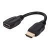 MANHATTAN Cavo Prolunga HDMI High Speed con Ethernet 15cm Nero