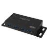 LOGILINK Hub USB 3.0 4 Porte in Metallo