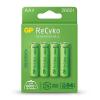 GP BATTERIES Blister 4 Batterie Ricaricabili AA Stilo 2600mAh GP ReCyko+