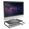 LOGILINK Stand Supporto da Scrivania per Monitor Notebook in Metallo 370mm Nero