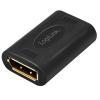 LOGILINK Extender Ripetitore DisplayPort DP F a DP F UHD 8K@60Hz Nero