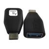 TECHLY Adattatore Convertitore USB-C&trade; Maschio a USB-A Femmina OTG Nero