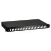 OEM Cassetto Ottico 19'' con 24 bussole LC Duplex Multimodale OM2 Nero