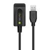 TECHLY Cavo Prolunga Attivo Extender USB Hi Speed Estensore di Segnale 20m Nero