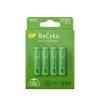 GP BATTERIES Blister 4 Batterie Ricaricabili AA Stilo 2100mAh GP ReCyko