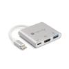 TECHLY Cavo Convertitore Adattatore da USB-C&trade; a USB 3.0, HDMI e PD