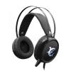 WHITE SHARK Cuffia Gaming Stereo con Microfono con Illuminazione LED in 7 Colori