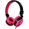 LOGILINK Cuffie Stereo Eleganti e Pieghevoli Alta Qualit&agrave; e Comfort Elevato Rosso