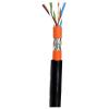 OEM Bobina S/FTP Cavo Cat. 7 Rame per Interno Esterni 250m Rigido Nero