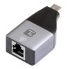 TECHLY Adattatore Convertitore da USB-C&trade; a RJ45 Ethernet Gigabit LAN 1000Mbps