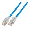 OEM Cavo di Rete Patch in Rame SFTP Cat. 6A Blu con Led Tracciamento 5m