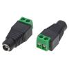 TECHLY Adattatore Alimentazione Plug DC 2.5x5.5mm Femmina Terminal Block 2 pin