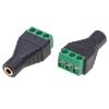 TECHLY Adattatore Audio 3.5 mm Stereo Femmina Terminal Block 3 pin