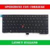 TASTIERA ORIGINALE LENOVO E431 E440 T440 T440S T440P T450 T450S T460 L440 L450 L460 L470 0C43923 04X0118 75B06W RETROILLUMINATA