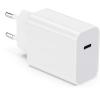 FONTASTIC Caricabatterie USB-C&trade; 25W Ricarica Rapida Bianco