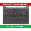 TASTIERA ORIGINALE LENOVO IDEAPAD 110-15IBR CON PALMREST TOPCASE NERO