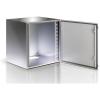 TECHLY PROFESSIONAL Armadio Rack 19'' a muro 10U grigio IP65 porta cieca prof. 400 mm
