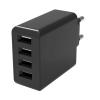 FONTASTIC Caricatore da Muro a 4 porte con USB tipo A 24W