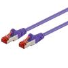 GOOBAY Cavo di rete Patch in rame Cat. 6 Viola SFTP LSZH 2m