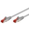 GOOBAY Cavo di rete Patch in rame Cat. 6 Grigio SFTP LSZH 10m