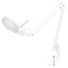 LOGILINK Lampada LED con Lente d'ingrandimento a 5 Diottrie Attacco a Morsetto