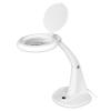 LOGILINK Lampada LED da Tavolo con Lente d'ingrandimento a 3 e 12 Diottrie