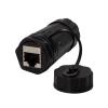 TECHLY PROFESSIONAL Accoppiatore RJ45 Cat.6A IP68 con Passacavo