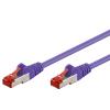 GOOBAY Cavo di rete Patch in rame Cat. 6 Viola SFTP LSZH 3m