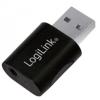 LOGILINK Scheda audio USB con presa 3.5 mm TRRS