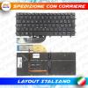 TASTIERA DELL XPS 13 9343 9350 9360 7347 7348 NERA RETROILLUMINATA