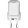 GOOBAY Caricatore USB-C&trade; PD Power Delivery Fast Charger 20W Bianco