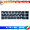 TASTIERA ORIGINALE HP PROBOOK 450 G5 455 G5 470 G5 650 G4 G5 CON FRAME E RETROILLUMINAZIONE