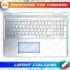TASTIERA ORIGINALE HP ENVY X360 15-BP 15M-BQ TPN-W127 CON TOPCASE SILVER