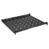 INTELLINET Mensola 19'' fissa con Profondit&agrave; Regolabile da 550 a 750 mm 1U Nero