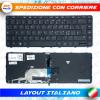 TASTIERA ORIGINALE HP PROBOOK 430 G3 440 G3 430 G4 440 G4 645 G2 G3 RETROILLUMINATA