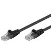 GOOBAY Cavo di rete Patch CCA Cat. 5e Nero UTP 10m