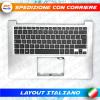 TASTIERA ORIGINALE ASUS UX303 CON TOPCASE PALMREST SILVER RETROILLUMINATA