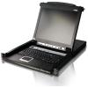 ATEN Switch KVM LCD a Binario Singolo PS2-USB VGA a 16 porte 19'', CL5716N