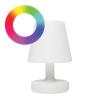 TECHLY Lampada LED RGB da Tavolo Multicolor 16 Colori Regolazione Intensit&agrave; IP66