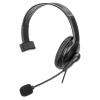 MANHATTAN Cuffia Mono USB con Microfono Reversibile Cavo 2m