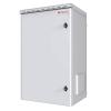 TECHLY PROFESSIONAL Armadio Rack 19'' a Parete 20U Grigio IP55 Porta Cieca prof. 600 mm