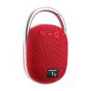 TECHLY Mini Altoparlante Wireless BT V5.3 Speaker Luce LED Vivavoce TF USB Rosso