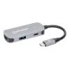 MANHATTAN Convertitore USB-C&trade; a HDMI 3-in-1 con Power Delivery