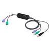 ATEN Convertitore da USB a PS/2, CV10KM
