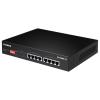 EDIMAX Switch PoE+ Gigabit Ethernet 8 Porte a Lungo Raggio con Switch DIP, GS-1008PL V2