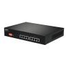EDIMAX Switch Fast Ethernet 8 Porte a Lungo Raggio con 8 porte PoE+ e DIP Switch, ES-1008P V2