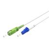 GOOBAY Cavo in Fibra Ottica FTTH Monomodale SC-APC (8&deg;)/LC-UPC OS2 9/125 Simplex 3m
