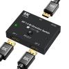 TECHLY Switch Bidirezionale Convertitore Splitter DisplayPort 8K DP1.4 per Sorgenti Multiple e Display